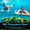 ZIPOUTE SNORKEL MASK FULL FACE\ FOLDABLE FULL FACE - S/M - BLACK/YELLOW - Like New