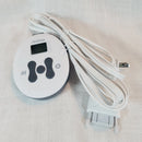 SUNBEAM ELECTRIC HEATING BLANKET CONTROLLER CORD 4 PRONG, 110W GENUINE - WHITE - Like New