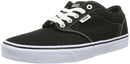 VANS WOMEN-CHILD HIGH-TOP TRAINERS - SIZE WOMEN 6.5 CANVAS BLACK/WHITE - Like New