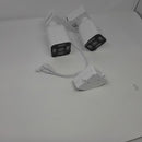 PHANSATIM DUAL LENS WIFI OUTDOOR CAMERA - WHITE - Like New