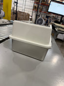 VIPCANES CAT LITTER BOX - STAINLESS STEEL - Like New