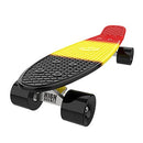 High Bounce Skateboard 22" Retro Mini Cruiser ABEC 7 Bearings PU Wheels - Black - Brand New