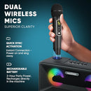 MASINGO Karaoke Machine for Adults and Kids PRESTECH2 - Black - Like New