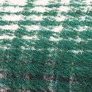 Recycled Plaid Blanket B09S4PPJWG - Green - Brand New