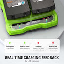 GREENWORKS 24V DUAL PORT BATTERY 017817 CAG817 - GREEN/BLACK - Like New