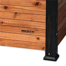 PRECISION PET PRODUCTS EXTREME OUTBACK LOG CABIN DOG HOUSE SMALL - WALNUT - Like New