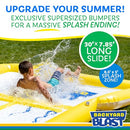BACKYARD BLAST - 30' Waterslide with Bumpers and Splash Zone, 2 Inflatable - Like New