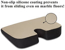 TRAVELMATE LARGE MEDIUM-FIRM WELLNESS SEAT CUSHION 17 X 13 X 3 HD-01 - BLACK - Like New