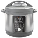 INSTANT POT 6QT WHISPER QUIET 9-IN-1 ELECTRIC PRESSURE COOKER STAINLESS - CHROME - Like New