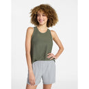 ATHLETIC WORKS WOMEN'S PLUS BUTTERCORE TANK TOP SIZE MEDIUM-8-10 - GREEN - Brand New