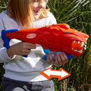NERF WILD LIONFURY EASY PLAY DART BLASTER 16 ELITE DARTS KIDS AGES 6 UP - Like New