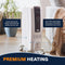 De'Longhi Dragon Digital Oil Filled Radiator Heater 1500W Electric Space - WHITE - Like New