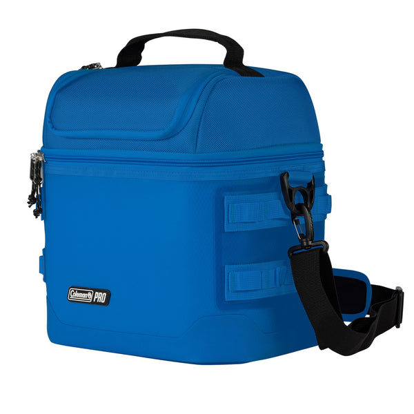 COLEMAN PRO 16-CAN PREMIUM SOFT COOLER LUNCHBOX, HERO, NEPTUNE - Like New