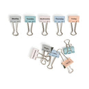 U BRANDS TASK ON HAND BINDER CLIPS, 32MM, ASSORTED, 10 PIECE COUNT - ASSORTED - Brand New