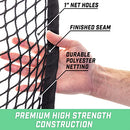 GOSPORTS SPORTS NETTING 10FT HITTING NET GOLF BASEBALL HOCKEY SOCCER - BLACK - Brand New