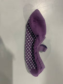 GENERIC NON-SLIP GRIP PURPLE YOGA SOCKS, 1 PAIR - PURPLE - Like New