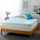 ZINUS 4 Inch Swirl Gel Cooling Memory Foam Mattress Topper Smaller WonderBox - Brand New