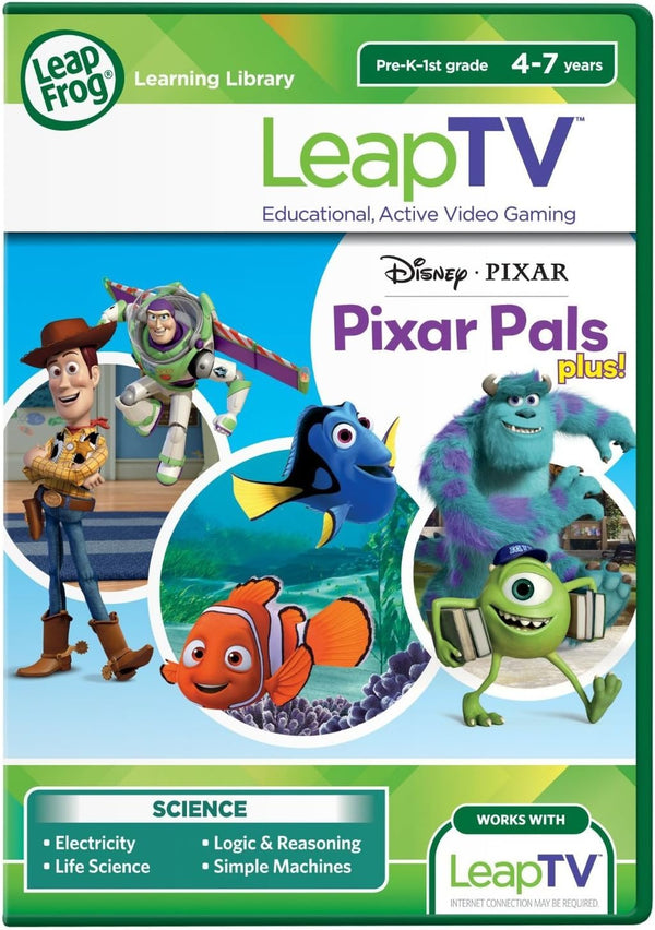 LeapFrog LeapTV Pixar Pals Plus! Like New