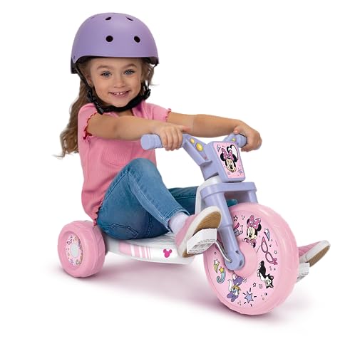 608331 DANIEL TIGER'S NEIGHBORHOOD MINNIE MOUSE RIDE-ON 10" FLY WHEELS PINK - Like New