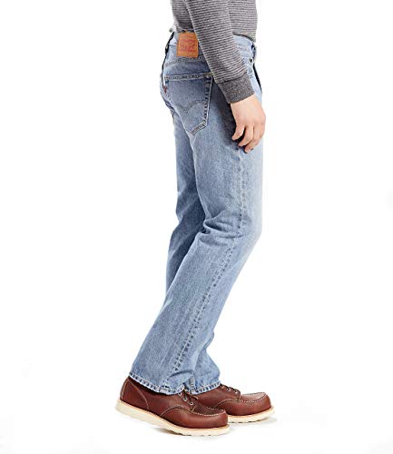 LEVI'S MEN'S 505 REGULAR FIT JEANS - SIZE: MEN W34X30L - KALSOMINE - Brand New