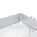 SUPERKKY 3 Drawer Rolling Cart by Recollections, Lexington Collection (White) - Brand New