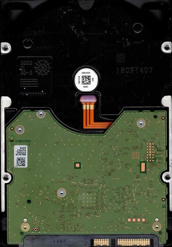 WESTERN DIGITAL 10TB SATA 6GB/S INTERNAL HARD DRIVE HDD - SILVER/BLACK - Like New