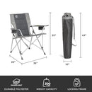 CORE Extra Large Tension Chair Foldable Chair with Cupholders - SAND - Brand New