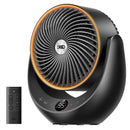 DREO 1500W 3D AUTOMATIC OSCILLATING CERAMIC PTC SPACE HEATER 300 SQ FT - BLACK - Like New