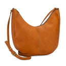 LE DONNE LEATHER HALF MOON CROSSBODY - TAN - Brand New