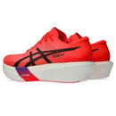 1013A162 ASICS UNISEX METASPEED SKY TOKYO SHOES MEN 8 WOMEN 9.5, RED/BLACK - Like New