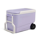 IGLOO WHEELIE 53 CANS/38QT ROLLING COOLER - LILAC BREEZE - Like New