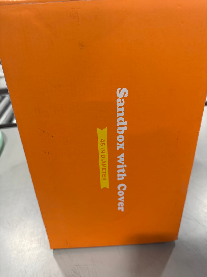 SUN SQUAD SANDBOX WITH COVER, AGES 18M+ - MULTICOLOR - Like New