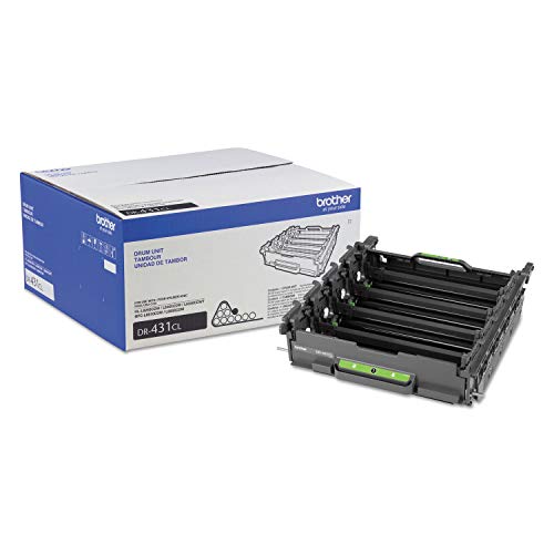 BROTHER PRINTER DR431CL DRUM UNIT-RETAIL PACKAGING, BLACK - BLACK - Brand New