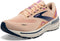 BROOKS WOMEN’S ADRENALINE GTS 23 RUNNING SHOE - APRICOT/ESTATE BLUE/ORCHID - 9.5 - Like New