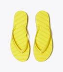 TORY BURCH KIRA FLIP-FLOP - SIZE: WOMEN 7 - FIREFLY - Like New