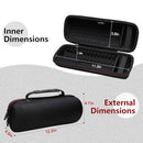 LTGEM CASE JBL CHARGE 4/5 SPEAKER CARRYING CASE HARD STORAGE - LYCRA BLACK - Like New