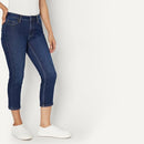 AMAZON ESSENTIAL WOMEN 4 DARK SHADOW WASH CAPRI JEAN - DEFECTIVE LCD SCREEN - Brand New
