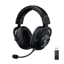 LOGITECH PRO X WIRELESS LIGHTSPEED WIRELESS 7.1 GAMING HEADSET A00130 - BLACK - Like New