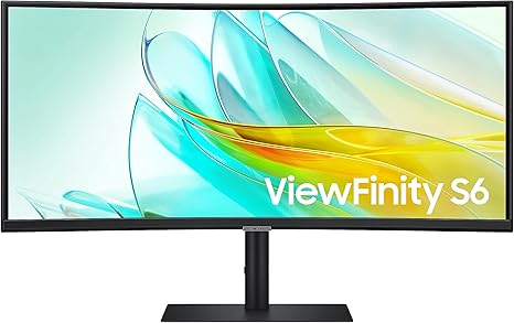 SAMSUNG 34” S65UA Series Ultrawide QHD Curved Monitor - Scratch & Dent