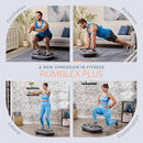 Lifepro Rumblex Plus/Pro 4D Vibration Plate, 7 Modes, 60 Speed, LP-RMXPLS-GRY - Like New