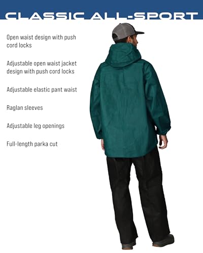 FROGG TOGGS Men's Classic All-Sport 3-Layer Waterproof Breathable Rain Suit - Brand New