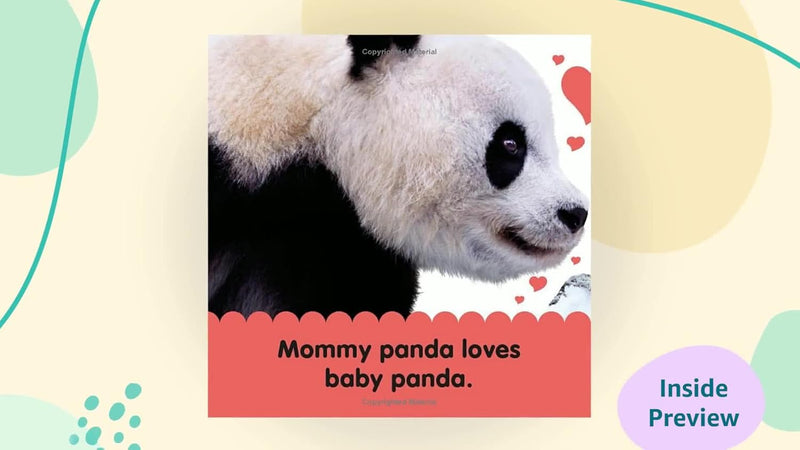 DK BABY TOUCH AND FEEL PANDA - WHITE/RED - Like New