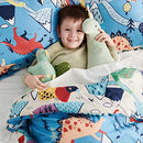 Bedsure Twin Bedding Sets, 5 Piece Twin Bed in a Bag, 5 Piece (B08CVQJCLC) - Brand New