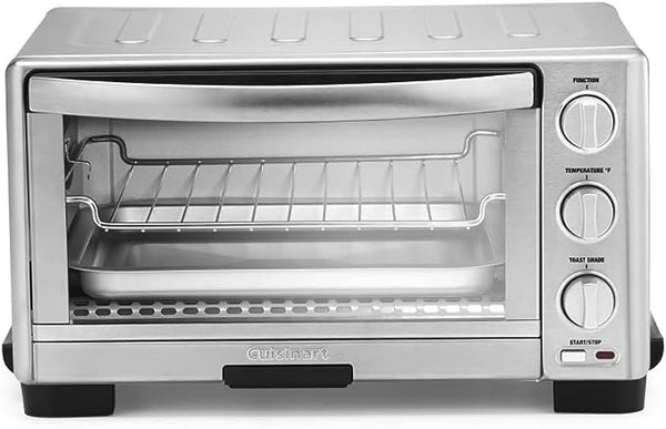 Cuisinart Toaster Oven Broiler 11.875" x 15.75" x 9" TOB-1010 - - Scratch & Dent