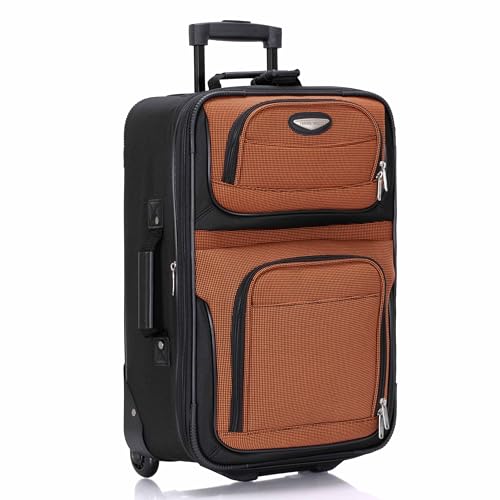 Travel Select Amsterdam 21-Inch Softside Expandable Carry-On Luggage, 2-Wheel - Brand New