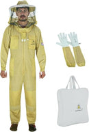 BeeProGear 3-Layer Ventilated Mesh Beekeeping Suit for Men & Women -B09HDJ27CF - Brand New