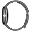 GOOGLE PIXEL WATCH PHONE AND E-MAIL ONLY GWT9R - POLISHED SILVER CASE/CHARCOAL - Like New