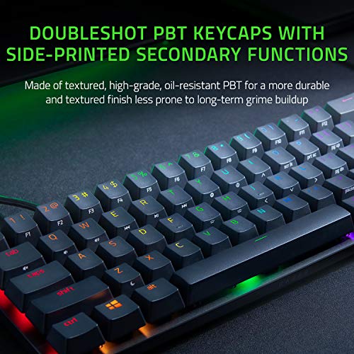 RAZER HUNTSMAN MINI 60% GAMING KEYBOARD FAST RGB LIGHTING RZ03-03390200-R3M1 - Like New