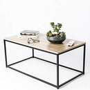 C-Hopetree Coffee Table Rectangle TV Stand Cocktail End Table Vintage - Brand New