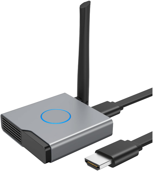 BRAIDOL Wireless HDMI Display Dongle Adapter 4K Silver - Like New